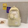 Schoolbag Japanese girls schoolbag Junior high school students Korean version large capacity backpack College wind backpack High school students