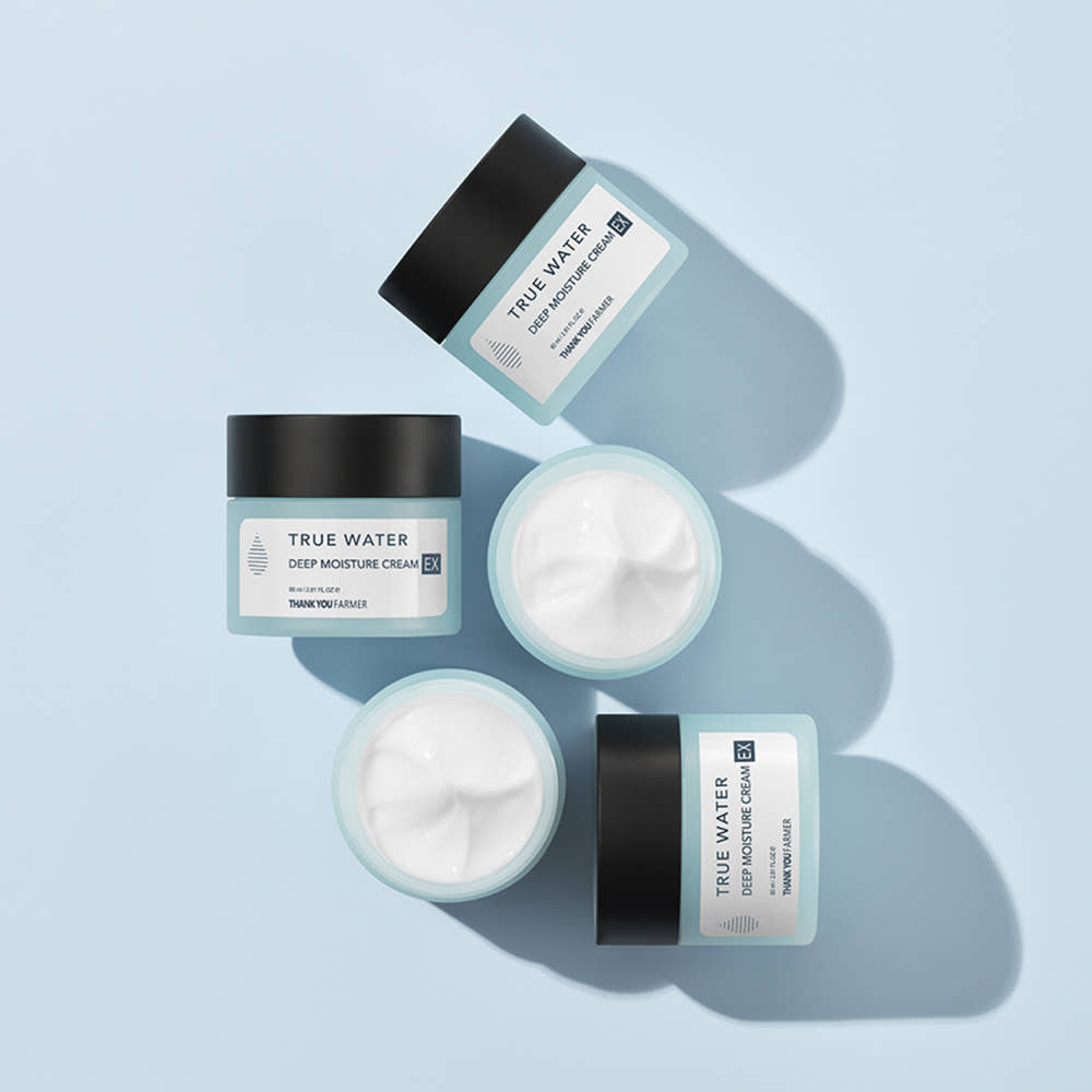 THANK YOU FARMER True Water Deep Moisture Cream EX 80ml Skin Barrier Hydrating Ceramide Cream