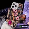 Fashion Becky G White Translucent MagSafe Mobile Phone Case for iPhone 17 16 15 14 13 12 11 X XR XS Air Pro Max Plus Cover