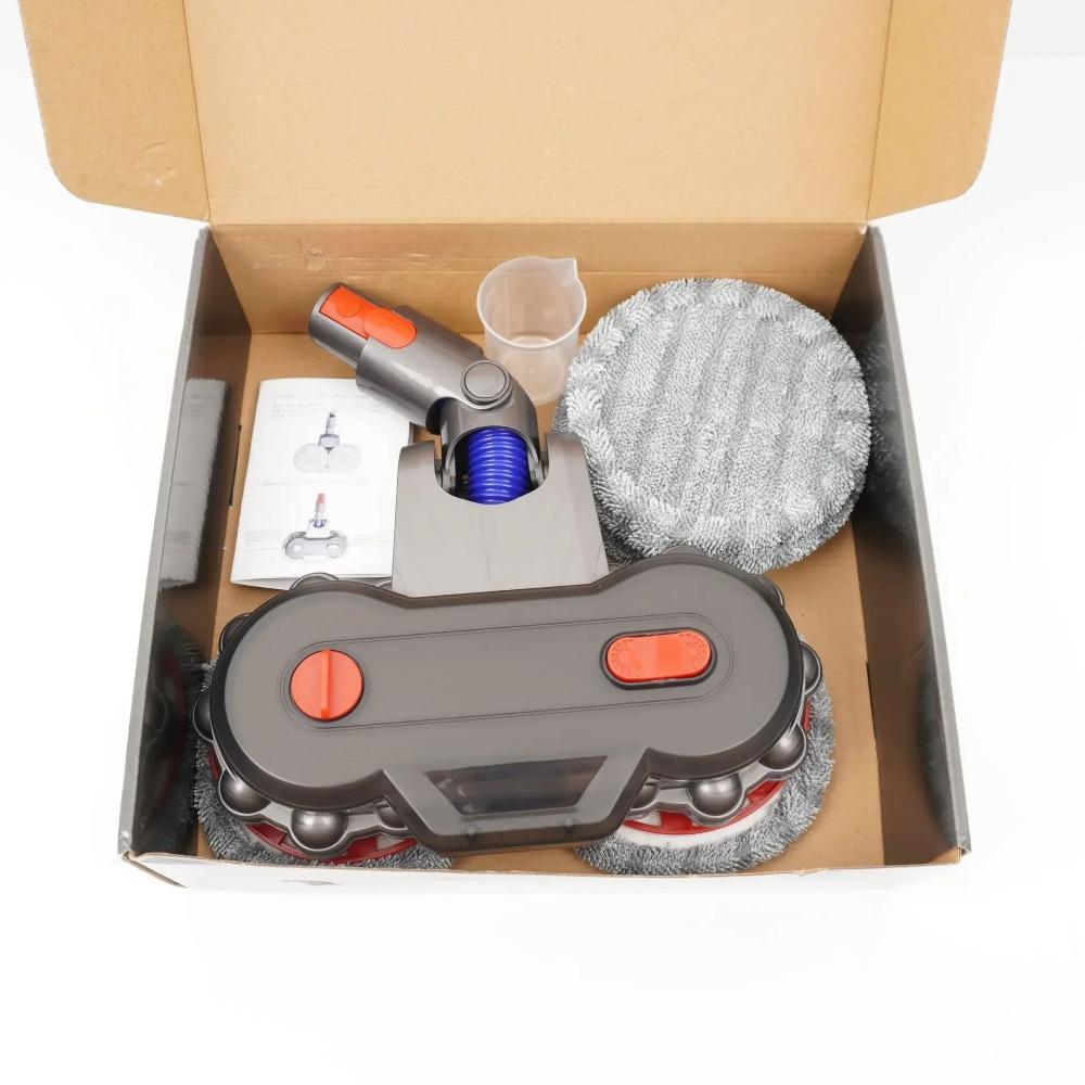 Elektrischer Wischmoppkopf für Dyson V7 V8 V10 V11 V15 G5 mit abnehmbarem Wassertank und Tuch
