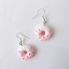 Fashion Cute 3D Cake Resin Drop Earrings for Women Girls Funny Donuts Cookies Food Shape Dangle Earring Party Jewelry Gifts