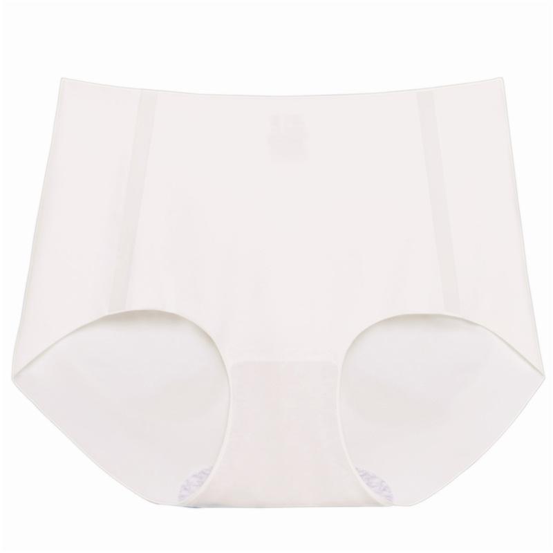 

Quick-drying yoga fitness briefs, women s underwear, antibacterial crotch, no buttocks, less raw medium and high waist seamless underwear No size (45kg-65kg) білий