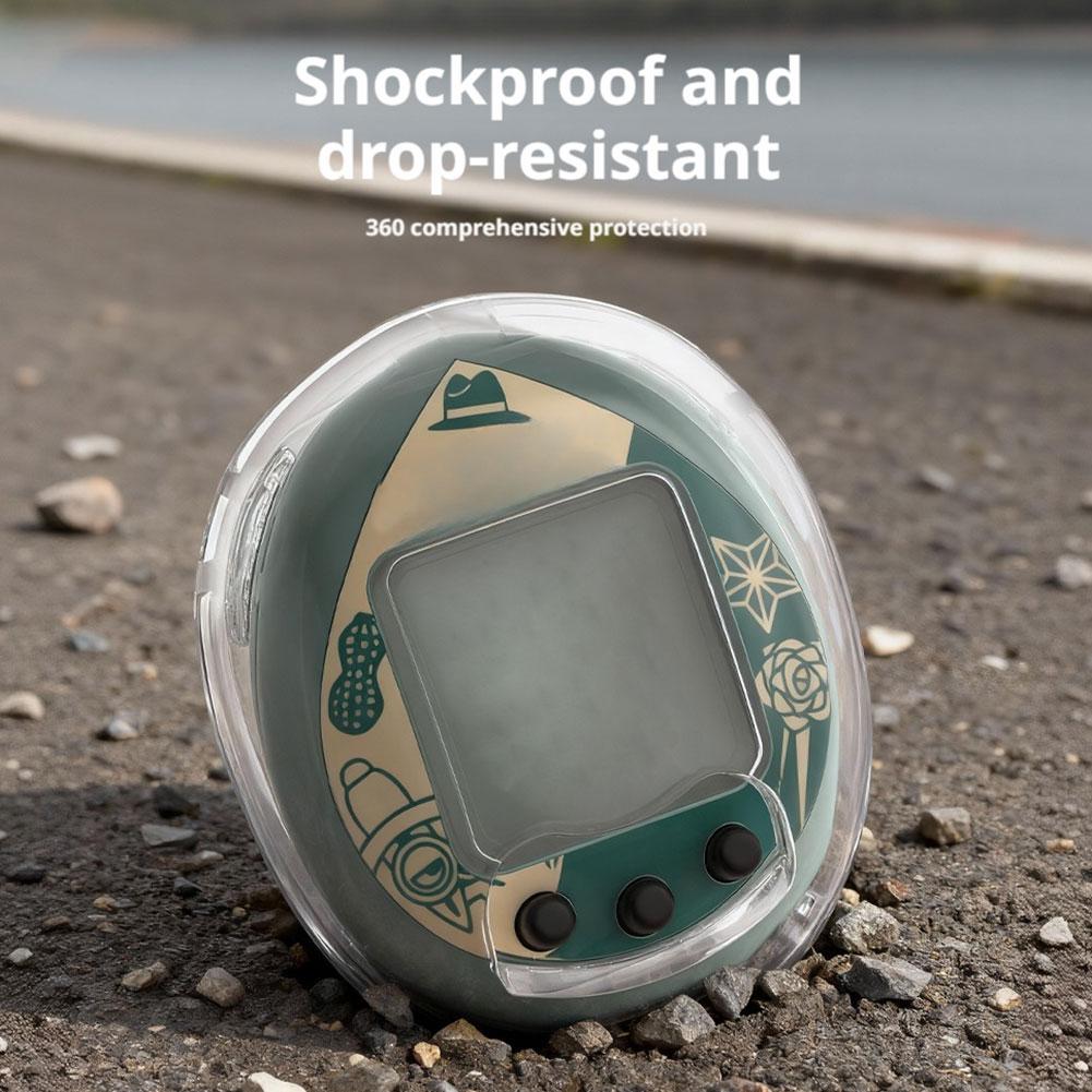 For Tamagotchi Nano Electronic Pet Machine Protective Case Pc Flip Cover Style Simple And Transparent Accessories
