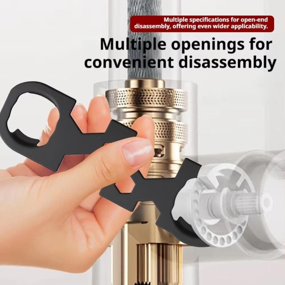Metal Faucet Aerator Wrench Irregular Shape Faucet Repair Wrench Plumbing Wrench  Kitchen Bathroom