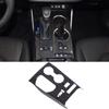For Toyota Highlander Kluger  2022 Car Interior Peach Wood Decoration Gear Shift Knob Head Cover Trim