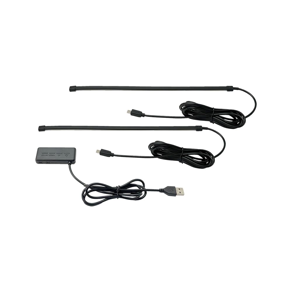 

Tsuchiya Yac Car Interior Illumination Rainbow Line Illumination, Long, Black, 2-Pack, PF-415 чёрный