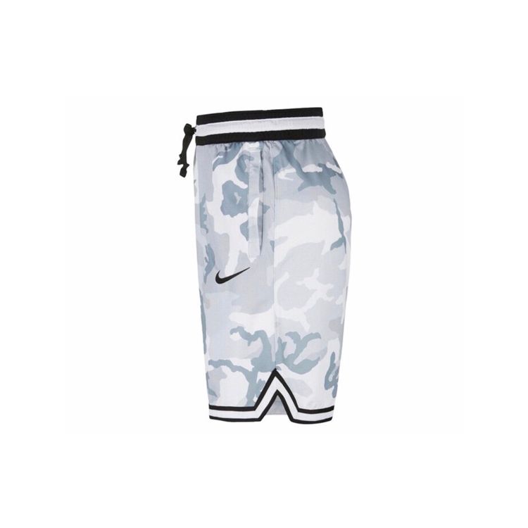 Nike Camouflage Side Stripe Basketball Shorts Men Bottoms Blue White BV7736-012