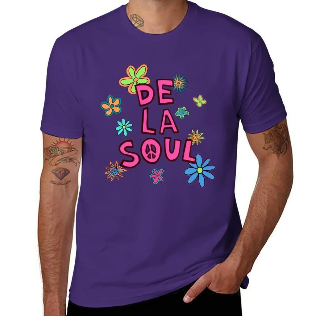 De La Soul T-Shirt boys animal print plus size tops Blouse men workout shirt