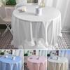 INS Tablecloth Soild Color Dining Table Cover Coffee Table Cloth Wedding Party Tablecloths Photo Prop Birthday Desk Decoration