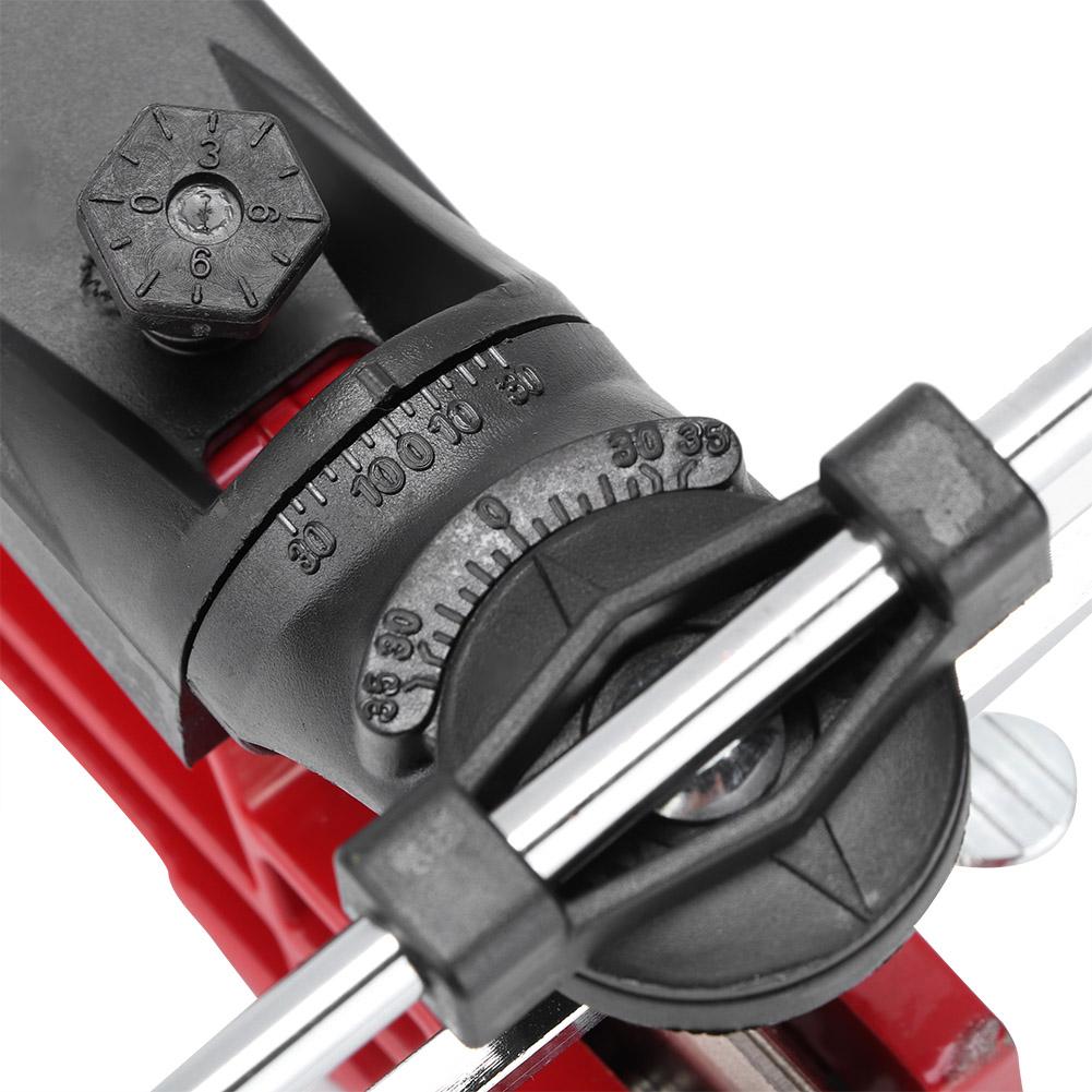 Portable Chainsaw Saw Chain Filing Tool Metal Bar Mounted Manual Chain Sharpener