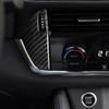 For Nissan X-Trail Rogue T33 2021-2024 Carbon Fiber Air Conditioning AC Knob Adjustment Panel Trim Cover Car Accessories Sticker