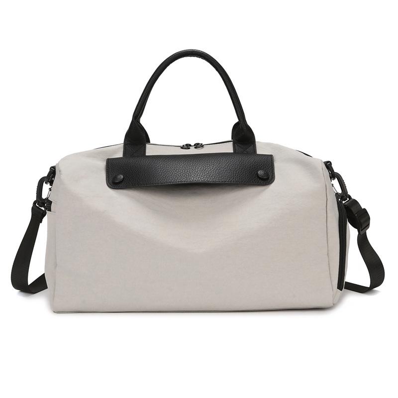 

Женская многоцелевая сумка большой вместимости для путешествий, йоги, спортзала и занятий спортом на открытом воздухе светло-серый