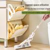 Scarpiera Pieghevole da Parete e Organizer portaoggetti per Soggiorno