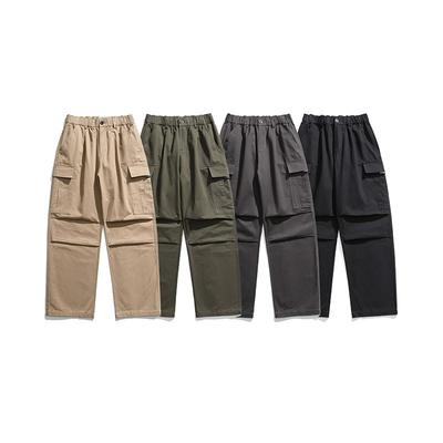 Salopette homme pantalon décontracté homme droit tendance mode coton pur jeunesse populaire polyvalent voyou beau pantalon printemps et automne