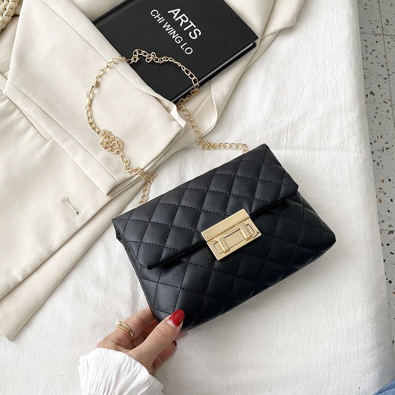 Embroidered Bag Women's Ladies Fashion Bag Girls Chain Bag