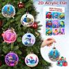 Animal Advent Calendar with 2D Hanging Ornaments - Holiday Countdown