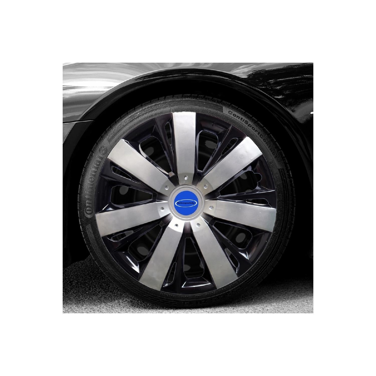 Set 4 Copricerchi Per Ford Focus Dal 2008 - Diametro 15 Pollici, Adattabili Su Cerchi Originali