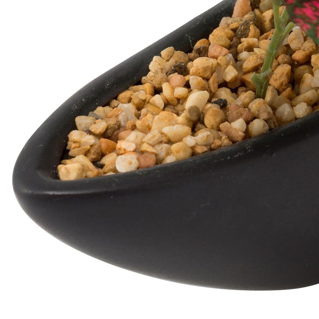 Nitori Artificial Green Plant Arrangement in Ceramic Yoseue Pot BK 8241643 Direct from Japan