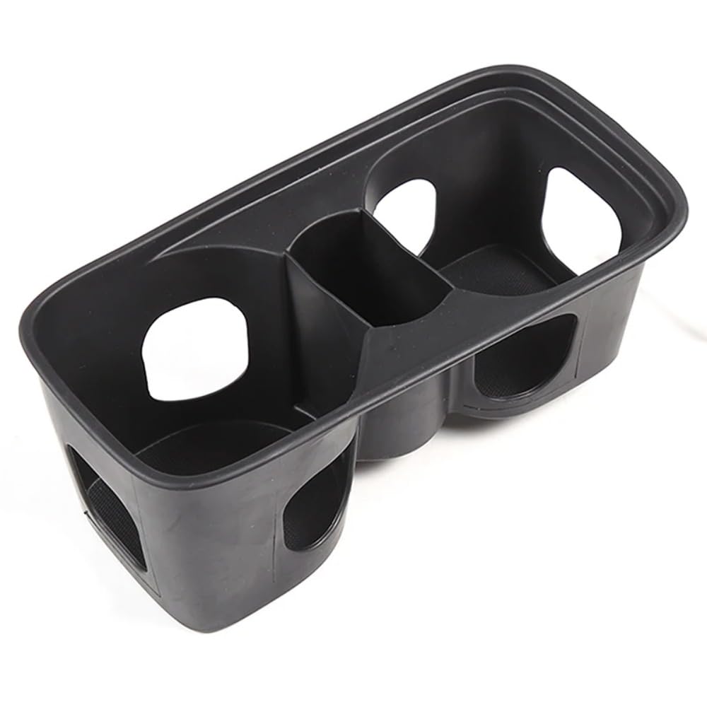 MUMAREN Storage Console Box with Bottle Center Console Storage Box with Silicone Car Interior Storage Box for Small Items Box, Holder, Non-Slip