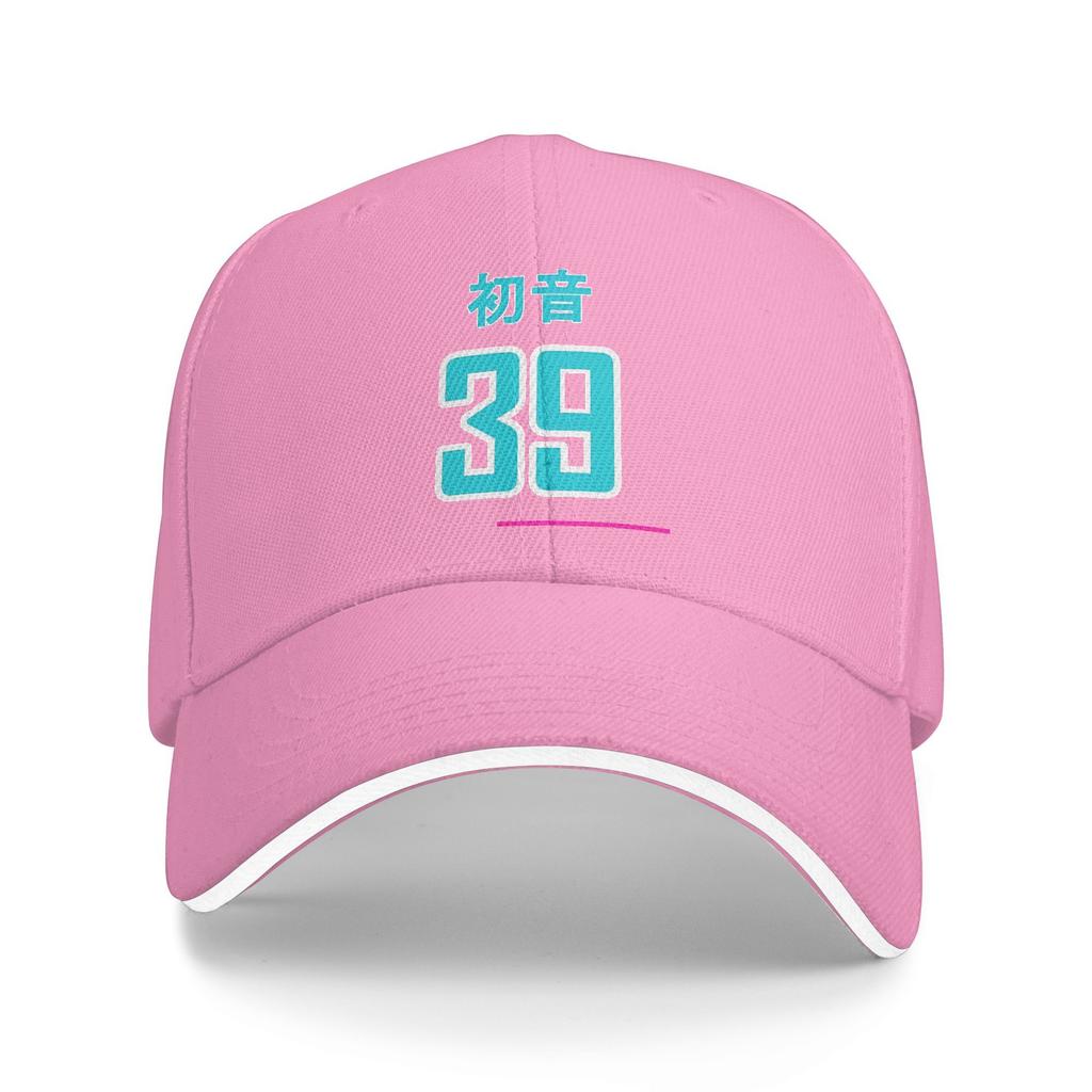 New Design Baseball Caps Miku Jersey Hatsune Miku Wear For Unisex Women Trucker Cap Retro  Sun Cap Gift