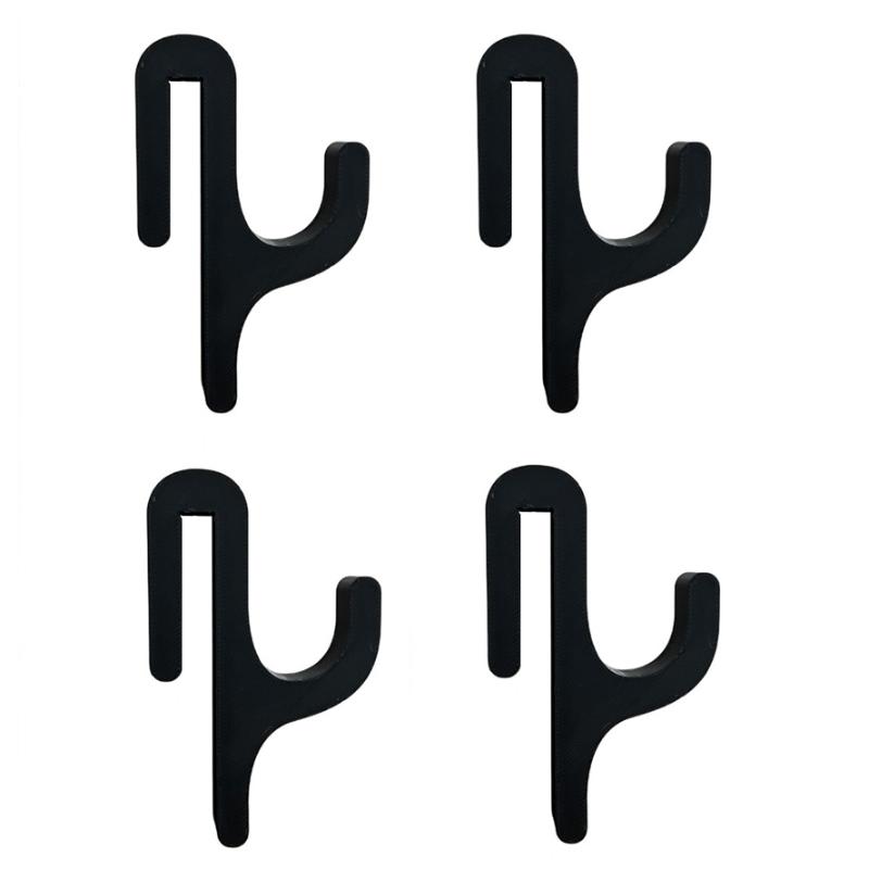 

Shower Door Hooks White Black Glass Door Hooks For 6 Mm Thick Wall Glass Easy To Install Robes Towels Clothing No Drilling Single hook 4PCS