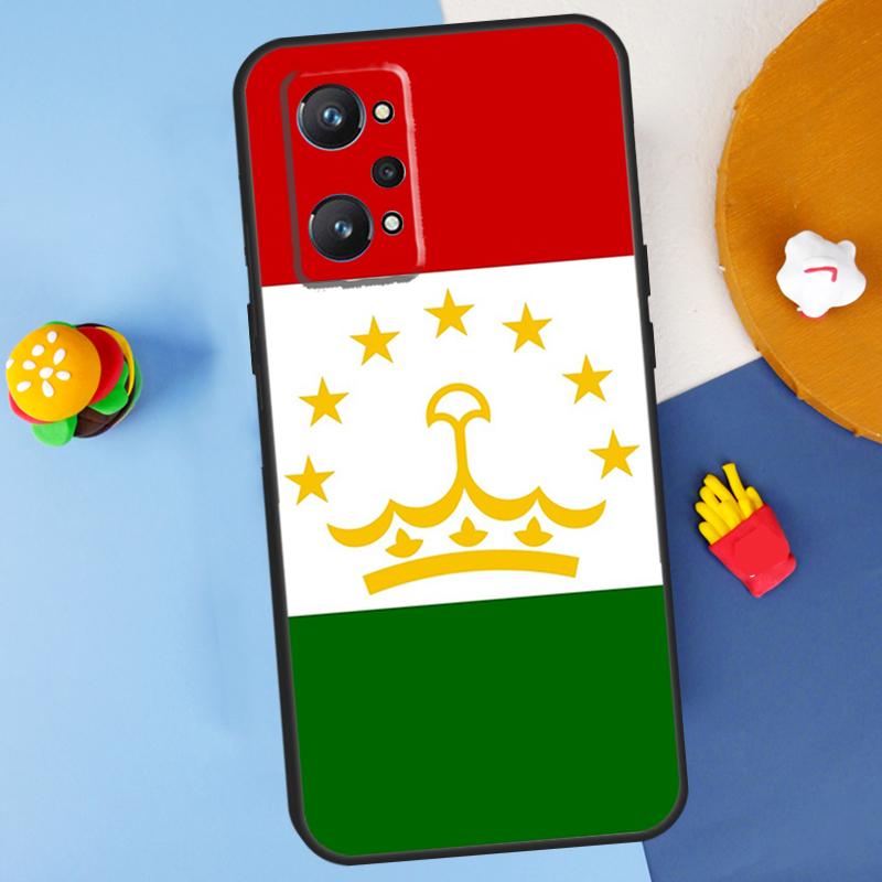 

Tajikistan Flag For Realme C55 C67 C61 C75 C53 C51 C21Y C25S GT 6 6T 5 GT7 Pro 10 11 12 13 14 Pro Plus Case Realme C25 C25s