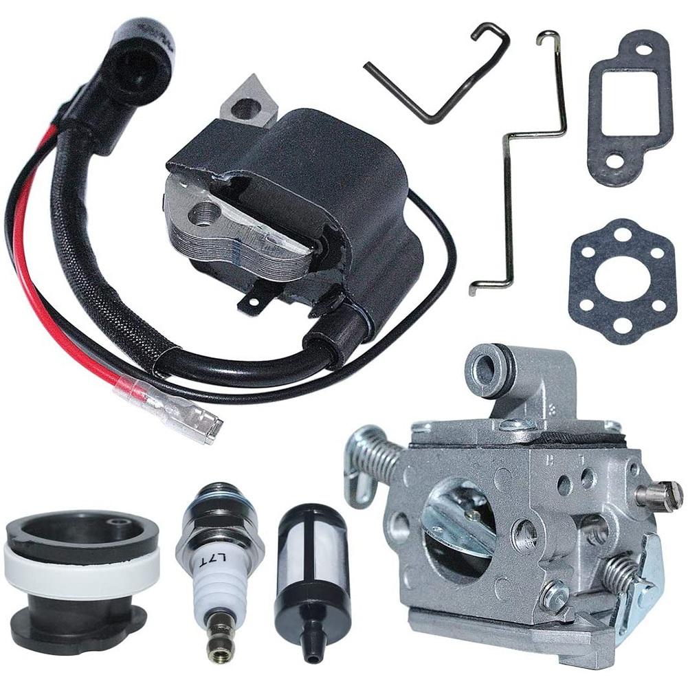 AT21-C1Q S57B Carburetor Ignition Coil Kit For Stihl 017 018 MS170 MS180 Chainsaw Replace 1130 120 0603