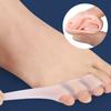 2Pcs Little Toe Fit Toe Toe Separate Protector Three-Hole Design Bunion Corrector  Bunion