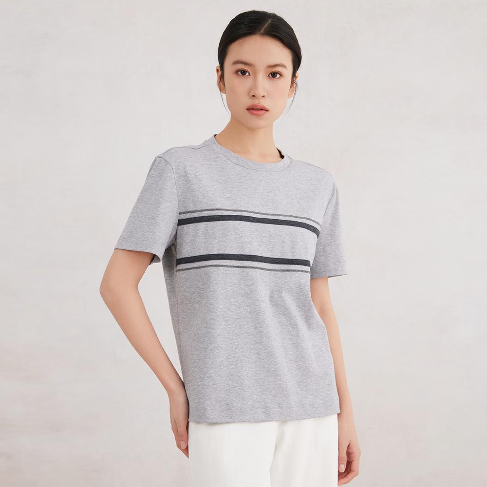 K3060X High Quality Luxury Women's Clothing  Short Sleeved Round Neck T-shirt