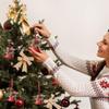 Weihnachtsglocken Ornamente Festival Dekoration Mit Schleife Und Tannennadeln Vintage Weihnachtsglocken Für Zuhause Büro Kamin Sims