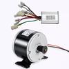 250W 24V 2750 U/min DC Elektromotor Gebürstet Für E-Bike Roller Go-Kart MY1016 Motor Controller Griff Elektromotor