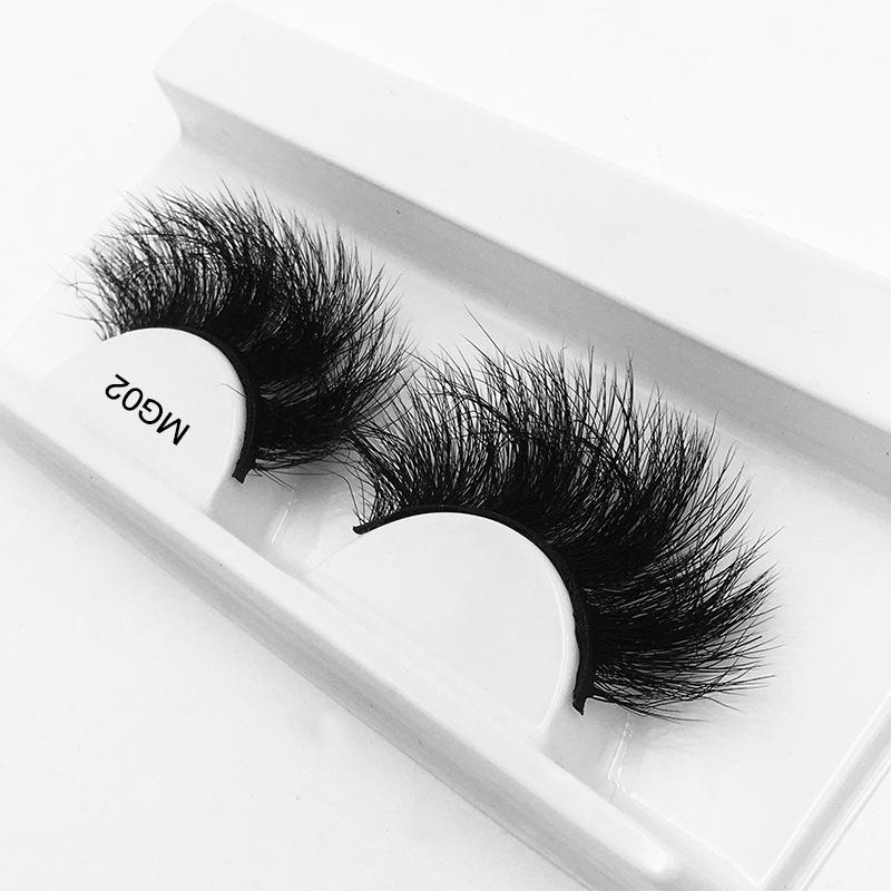 8D False Eyelashes 1 Pair Of Simulated Natural Thick Curled Grafted Eyelashes