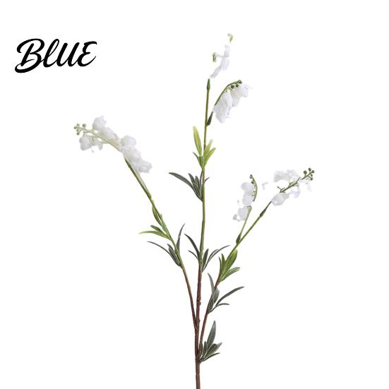 Faux Silk Flowers Valley 31.5" Decor Lily Artificial for Home of The Long Stem Bell Flowers Fake Decorative Photography