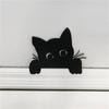 Sturdy Metal Cats Silhouettes for Door Frames Stylish Home Accent Accessory in Various Poses Home Accessory Decoration