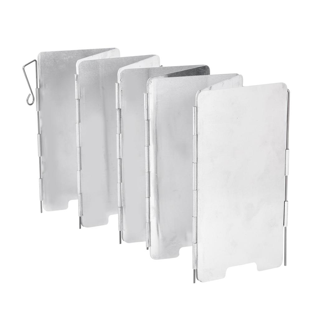 

Уличная мини портативная складная 9-пластинчатая походная кухонная плита-экран с сумкой для переноски