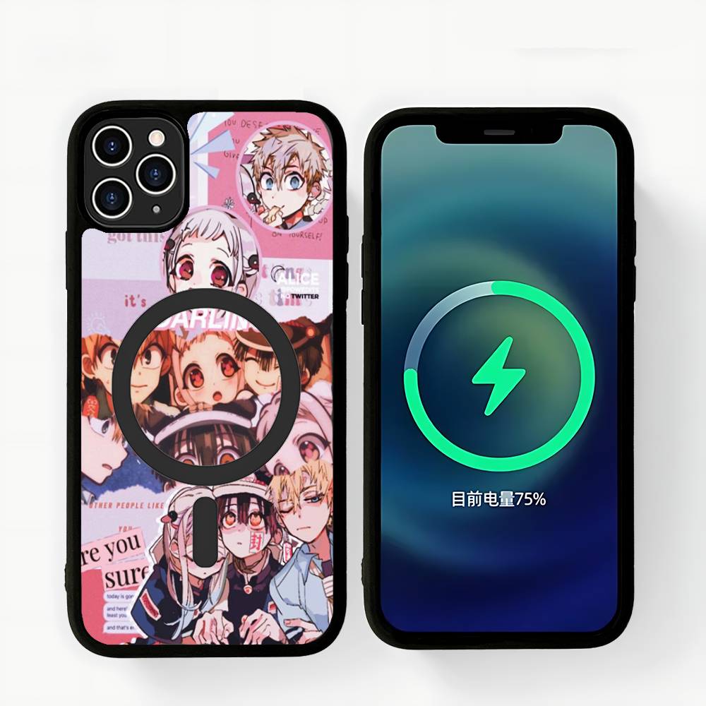 Toilet Bound Hanako Kun Anime Phone Case For IPhone 17 16 15 14 13 12 11 Pro Max For Magsafe Wireless Charger Cover