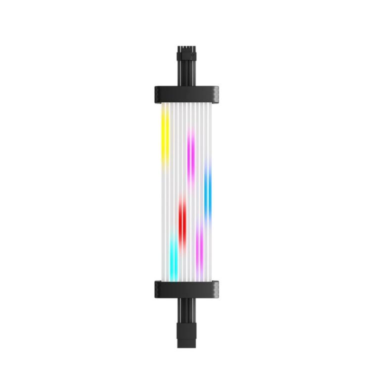 Decorative ARGB 8Pin GPU Power Extension Cable Wireless Lighting Control Durability ARGB Light Strips For PC Builds