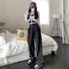 Women's High-Waist Wide-Leg Pear-Shaped Jeans: Retro Spring/Summer/Fall Style
