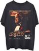 Camiseta O Poderoso Chefão Esboço Louis Logo do Filme Novo Oficial Masculina Preta