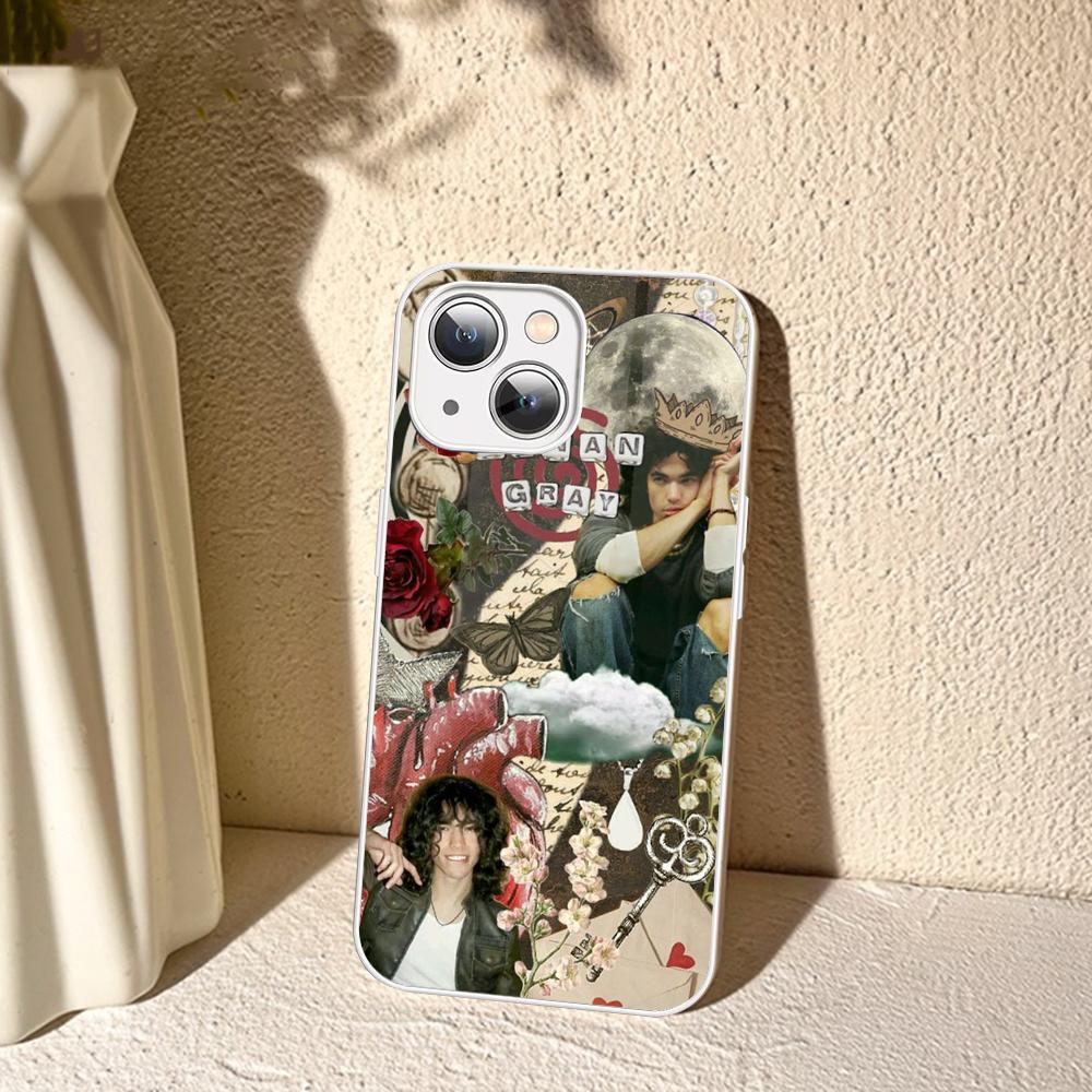 Conan Singer G-Gray Phone Case For IPhone 14 13 12 Mini 11 Pro XS Max X XR 14 Plus Tempered Glass Cover