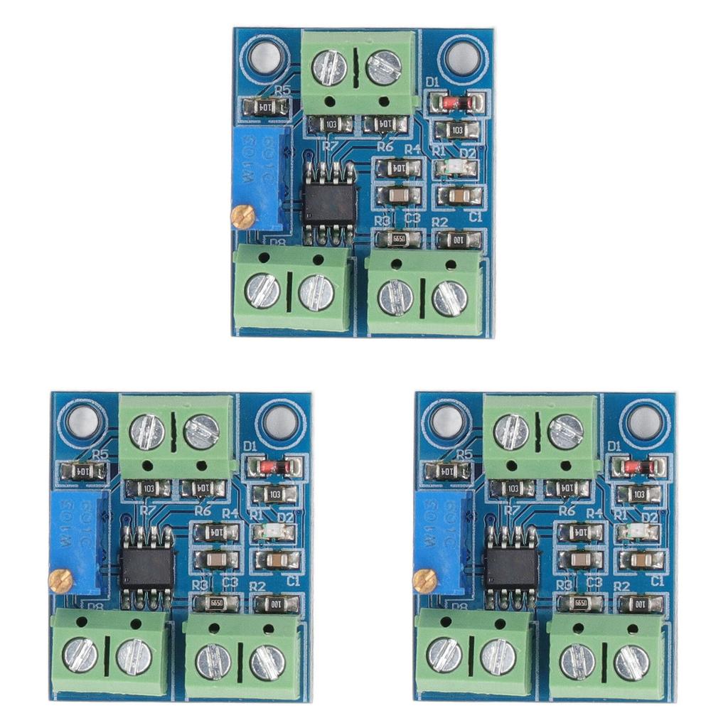 3 Pcs Current to Voltage Converter Module 0‑20mA to 0‑5V Transmitter Signal Conversion Conditioning 
