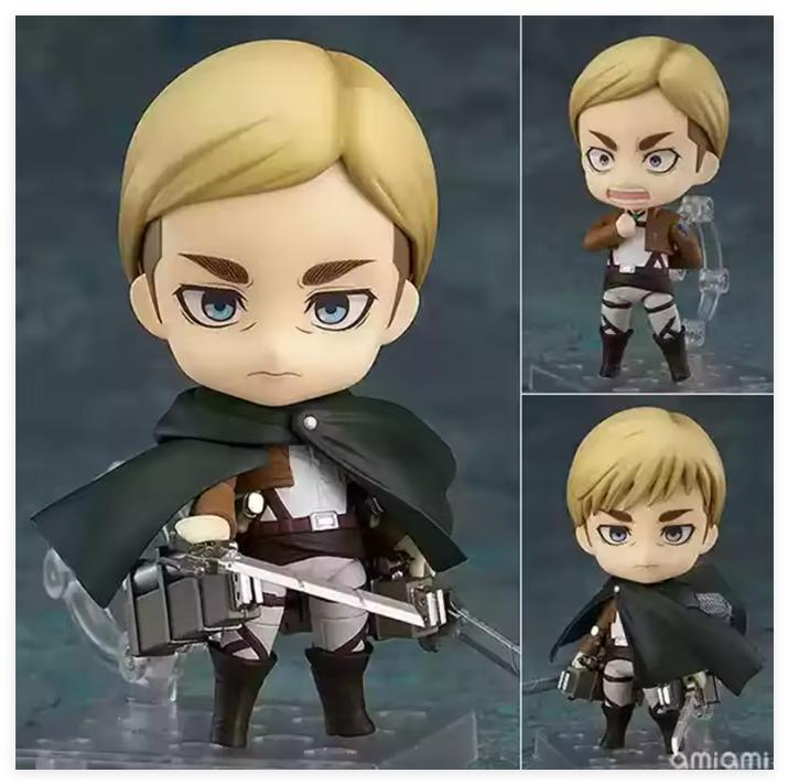 Auf Lager Armin Arlert Anime Mädchen Figur Levi Ackerman Action Figur Shingeki No Kyojin Figur Modell Puppe Spielzeug Geschenk