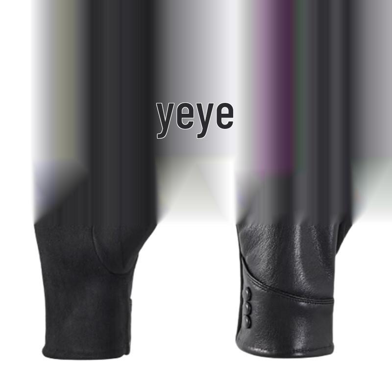 

Женские кожаные флисовые теплые перчатки Hengyuanxiang Gloves