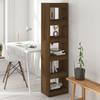 VidaXL Bookcase-Room Divider Brown Oak 40x30x166 Cm