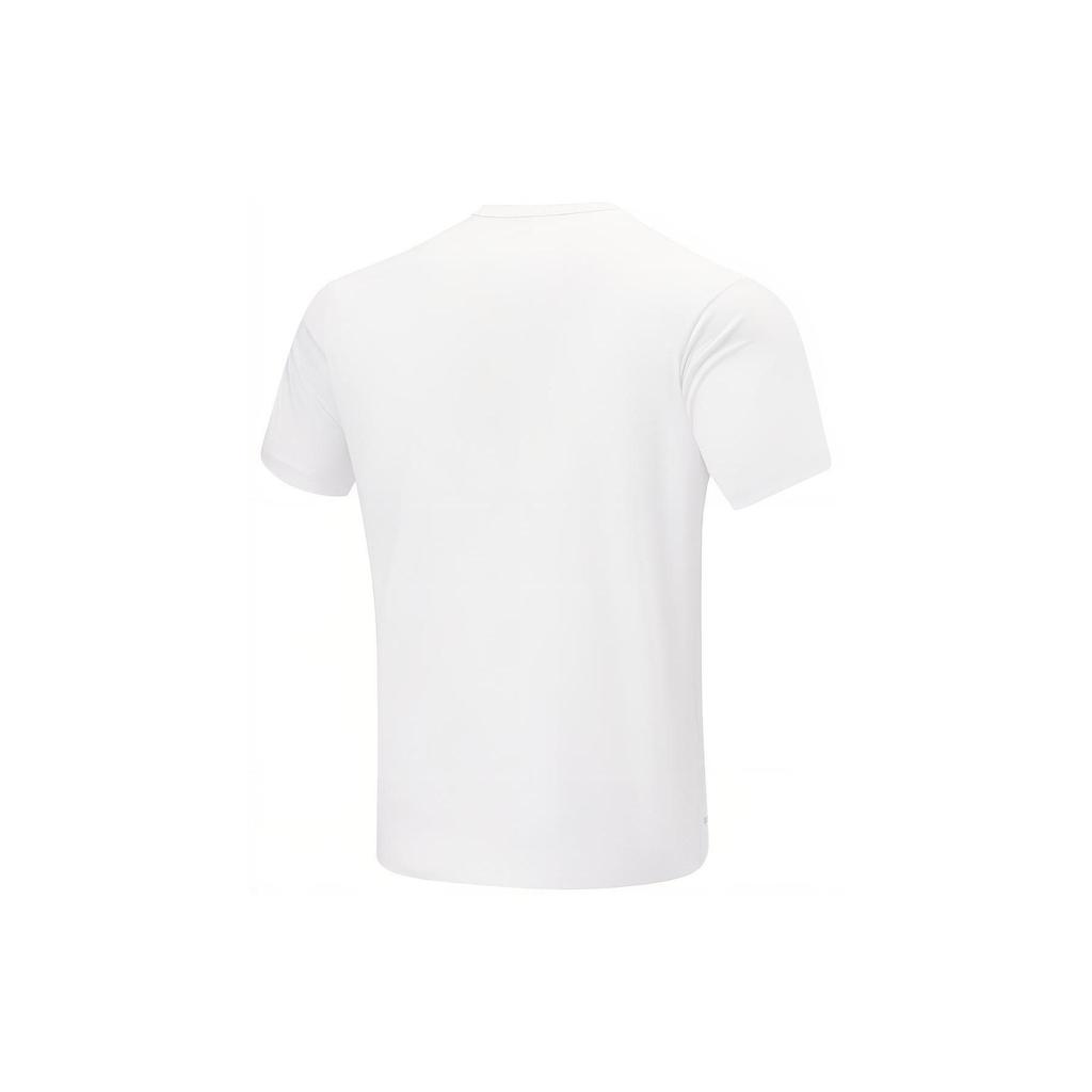 Li Ning T Shirt Men's Standard White ATSU587-3