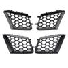 2pcs Honeycomb Front Upper Bumper-Hood Kidney Grille Radiator Grill -Grilles Suitable for  9182921 Lightweight