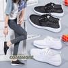 Women's Summer Footwear Casual Sneakers Mesh Running Sports Shoes Hollow Out Casual Lightweight White Lace-up Tennis Female 2024
