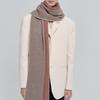 Dal Cashmere Herringbone Muffler Red