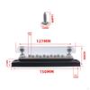 10 Terminal Bar Power Distribution Block 48V 150A Installs Easily with Dust Cover for