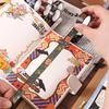Thin Layering Washi Tape 8 Rolls Halloween Tape, Spooky Bat Witch Cat Pattern Decorative for Junk Journaling Supplies, Scrapbooking, DIY Crafts, Gift